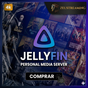JELLYFIN CUENTA COMPLETA
