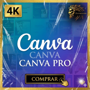 CANVA PRO A DOMINIO X1 MES
